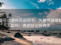 樱花动漫折页说明书：先看传播链断裂吗，再把结论拆两步